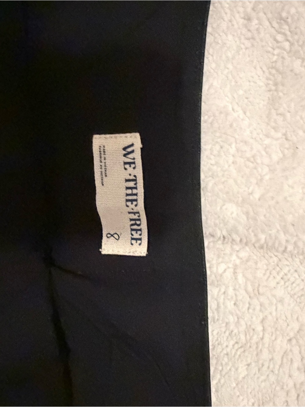 Free People We The Free Micro Mini Suede Cargo Skort - Picture 9 of 11